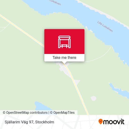 Själlarim Väg 97 map