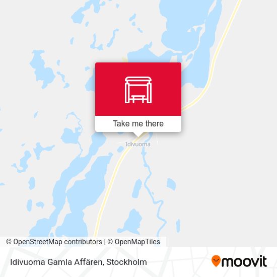 Idivuoma Gamla Affären map