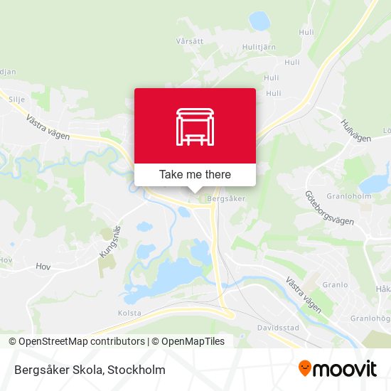 Bergsåker Skola map