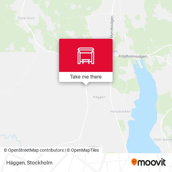 Häggen map