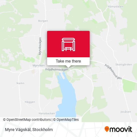 Myre Vägskäl map