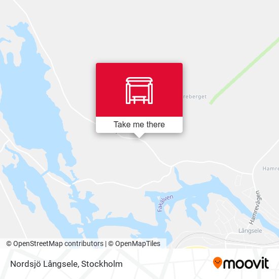 Nordsjö Långsele map