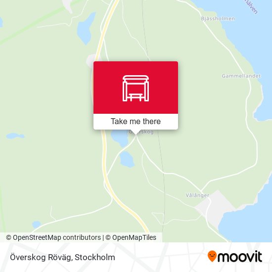 Överskog Röväg map