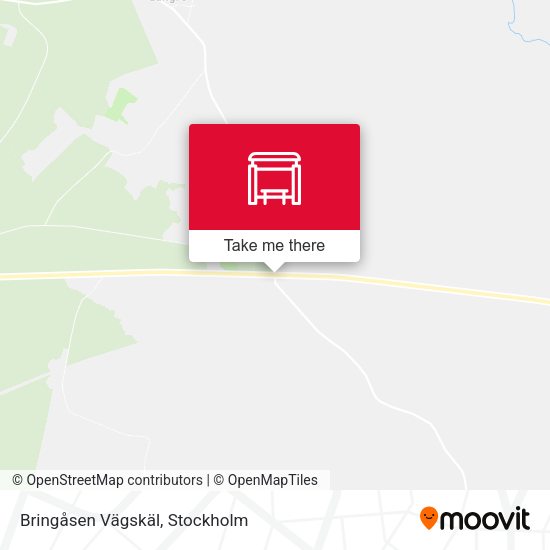Bringåsen Vägskäl map