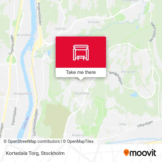 Kortedala Torg map