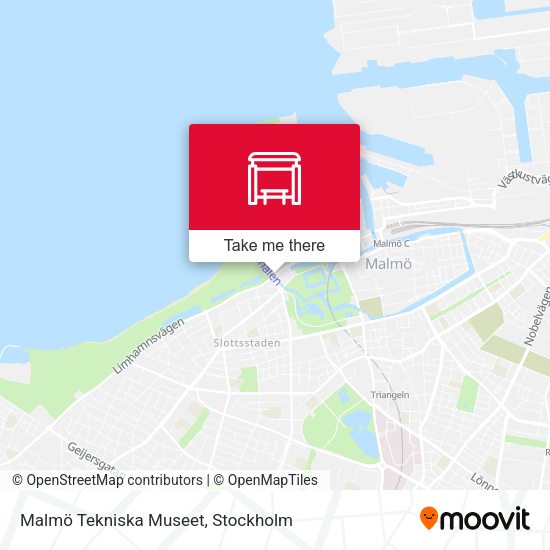 Malmö Tekniska Museet map