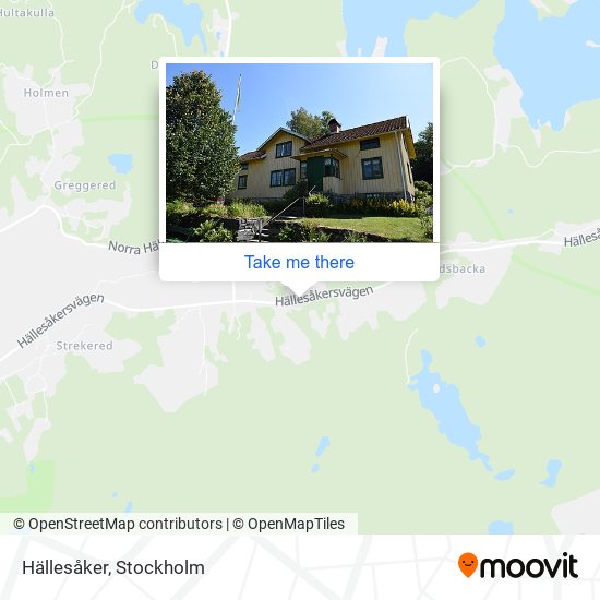 Hällesåker map