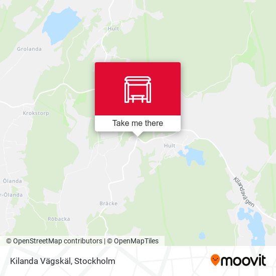 Kilanda Vägskäl map