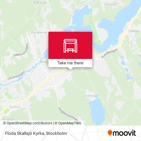 Floda Skallsjö Kyrka map