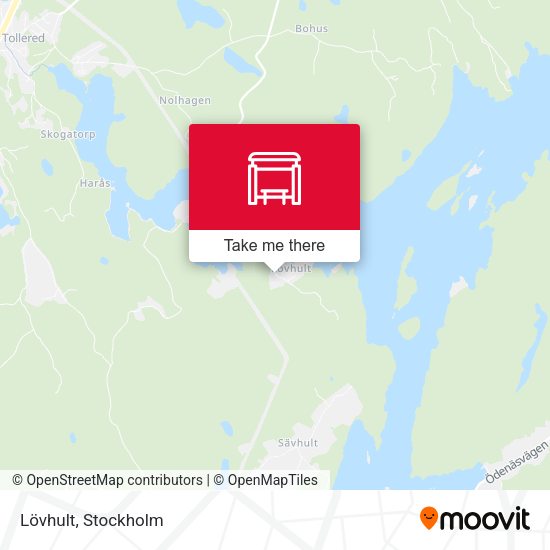 Lövhult map