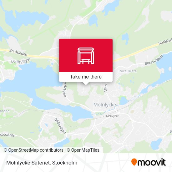 Mölnlycke Säteriet map