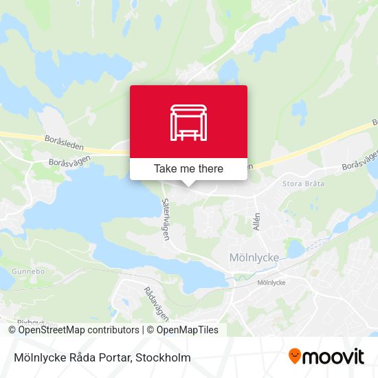Mölnlycke Råda Portar map