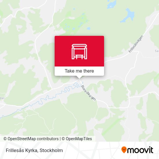 Frillesås Kyrka map
