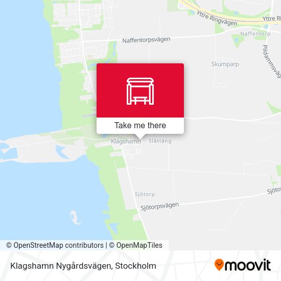 Klagshamn Nygårdsvägen map