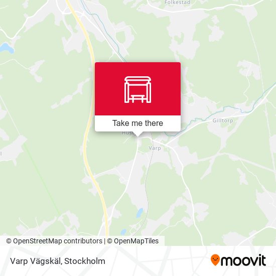 Varp Vägskäl map