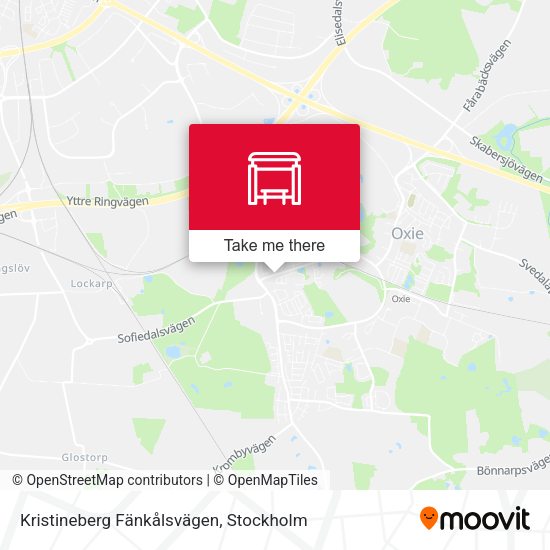 Kristineberg Fänkålsvägen map