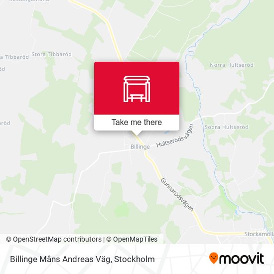 Billinge Måns Andreas Väg map