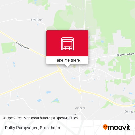 Dalby Pumpvägen map