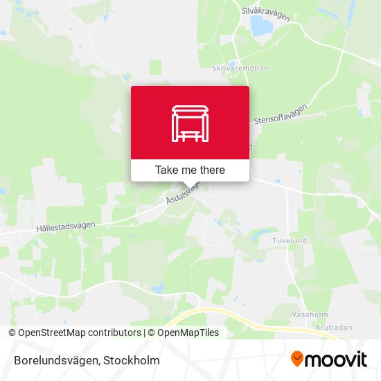 Borelundsvägen map