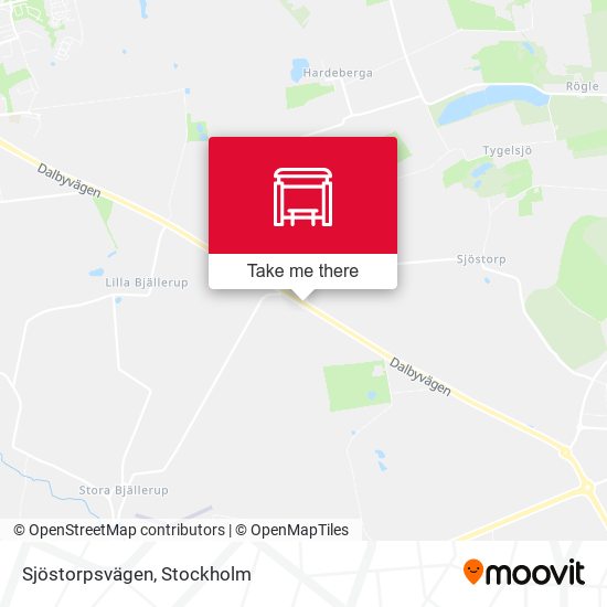 Sjöstorpsvägen map