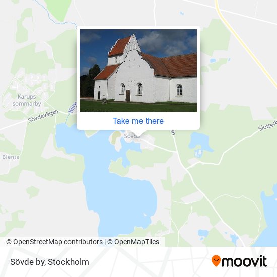 Sövde by map