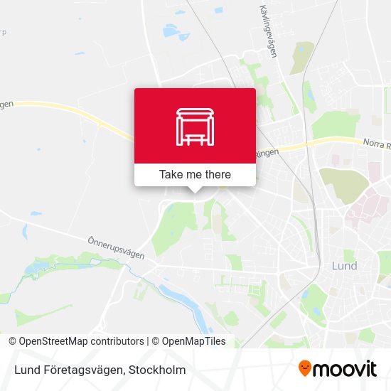 Lund Företagsvägen map