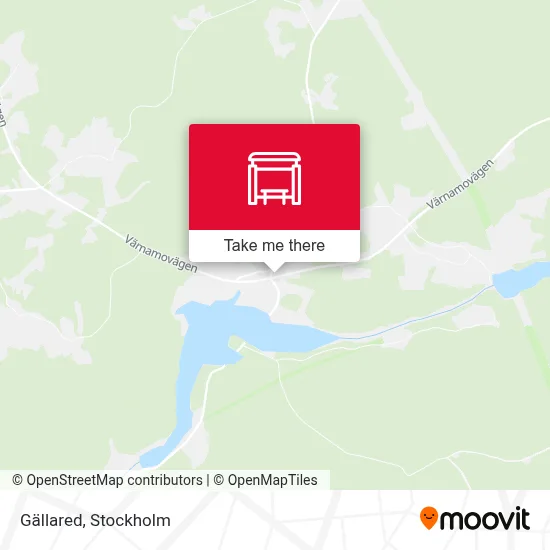 Gällared map