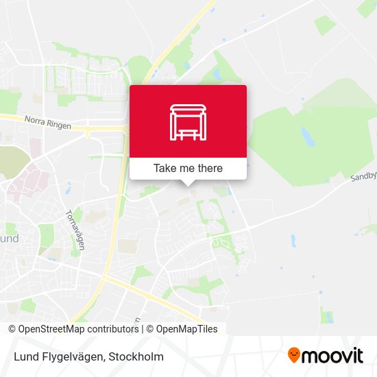 Lund Flygelvägen map
