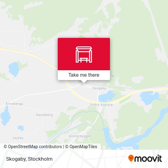 Skogaby map