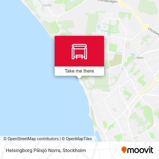 Helsingborg Pålsjö Norra map