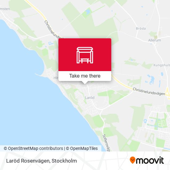 Laröd Rosenvägen map