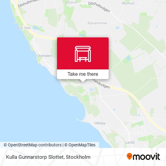Kulla Gunnarstorp Slottet map