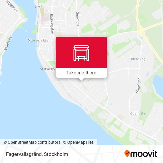 Fagervallsgränd map