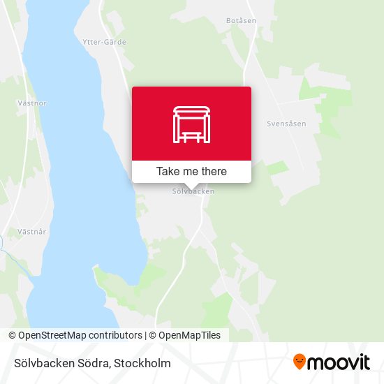Sölvbacken Södra map