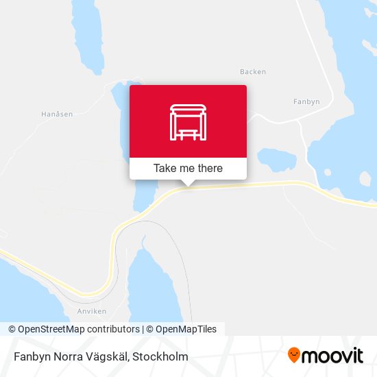 Fanbyn Norra Vägskäl map