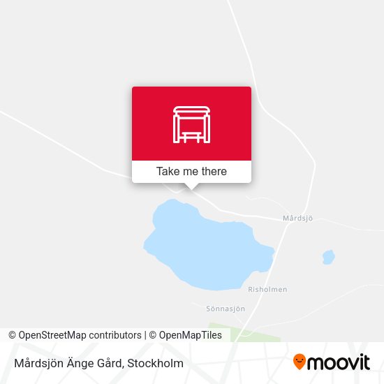 Mårdsjön Änge Gård map