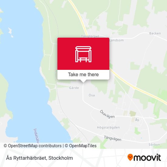 Ås Ryttarhärbräet map