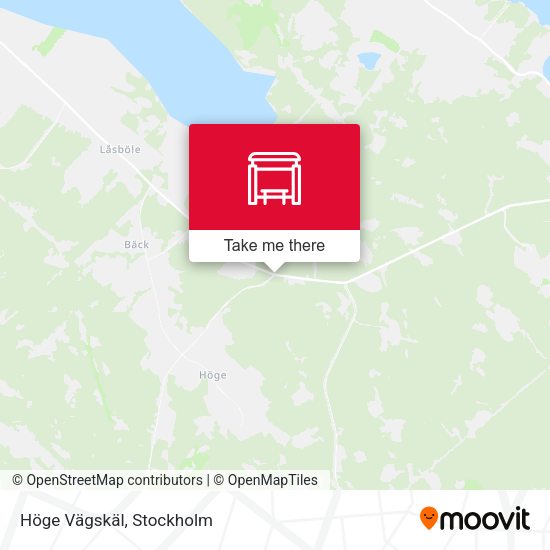 Höge Vägskäl map