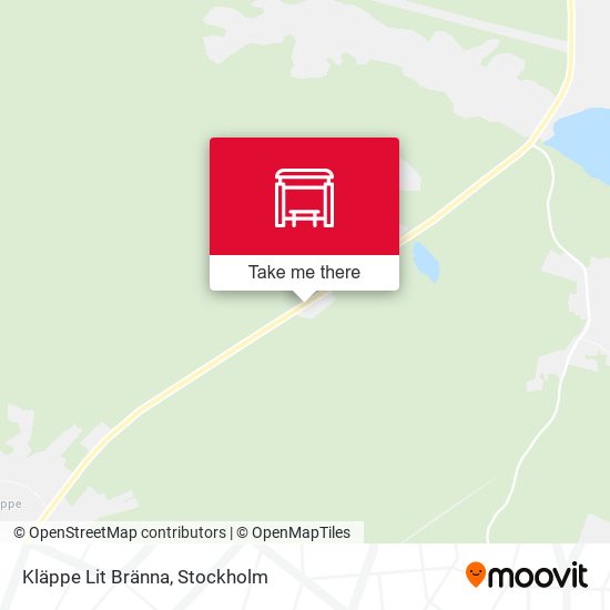 Kläppe Lit Bränna map