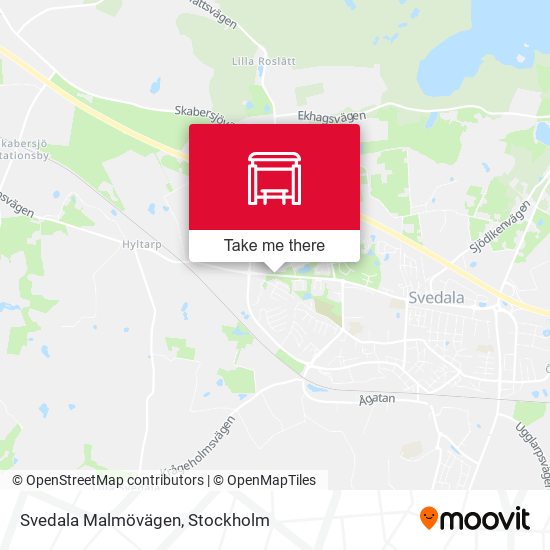 Svedala Malmövägen map