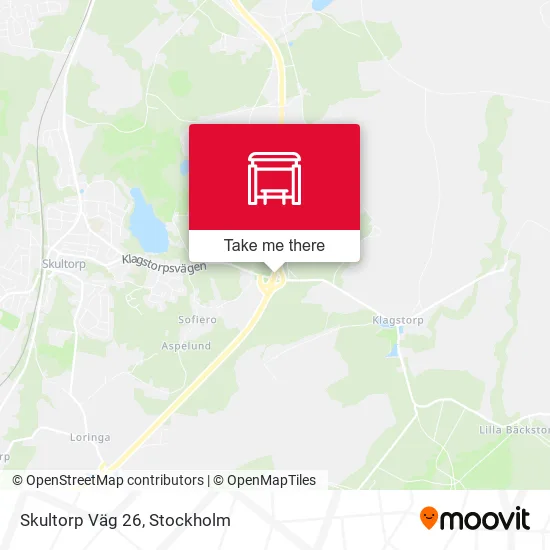Skultorp Väg 26 map