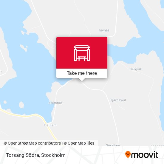 Torsäng Södra map
