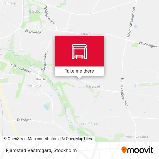 Fjärestad Västregård map