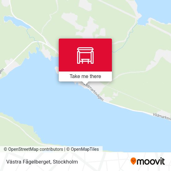 Västra Fågelberget map