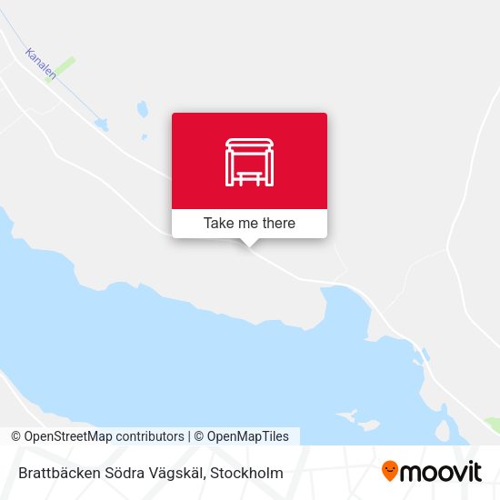 Brattbäcken Södra Vägskäl map