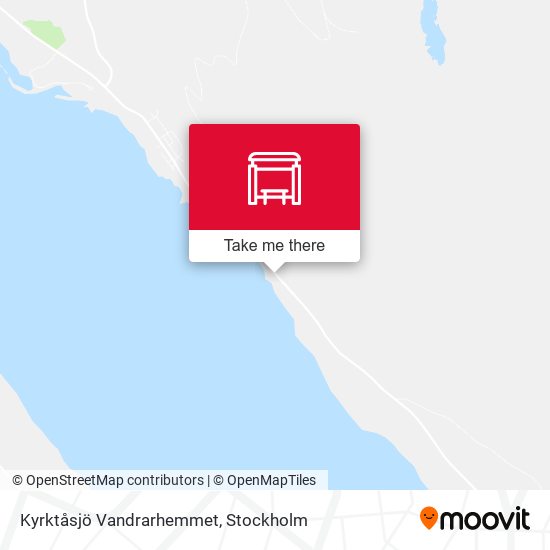 Kyrktåsjö Vandrarhemmet map