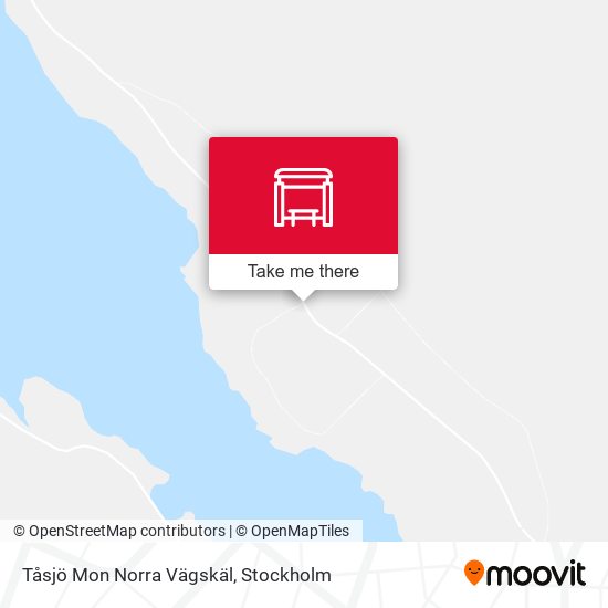 Tåsjö Mon Norra Vägskäl map