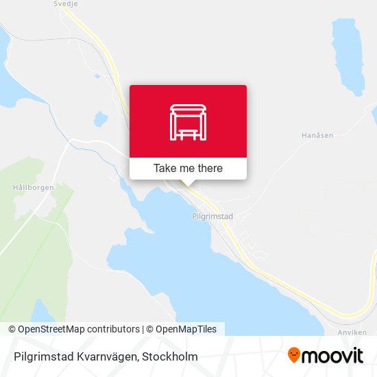 Pilgrimstad Kvarnvägen map