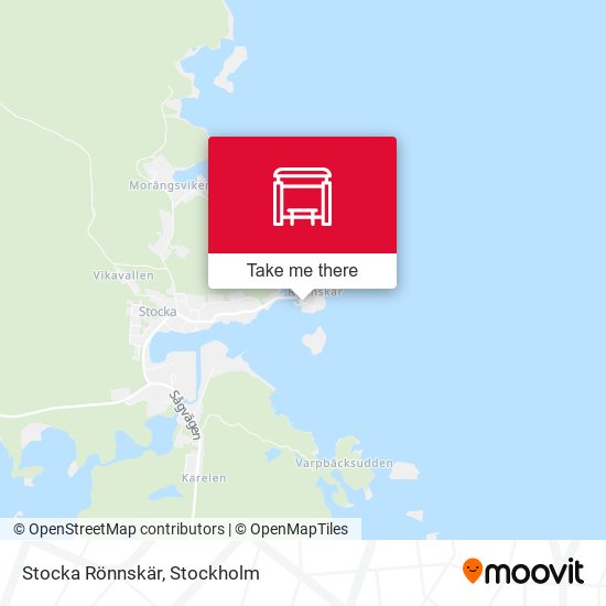 Stocka Rönnskär map