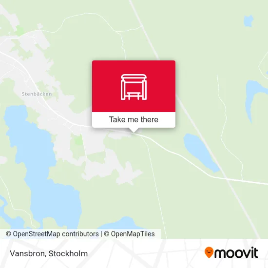 Vansbron map